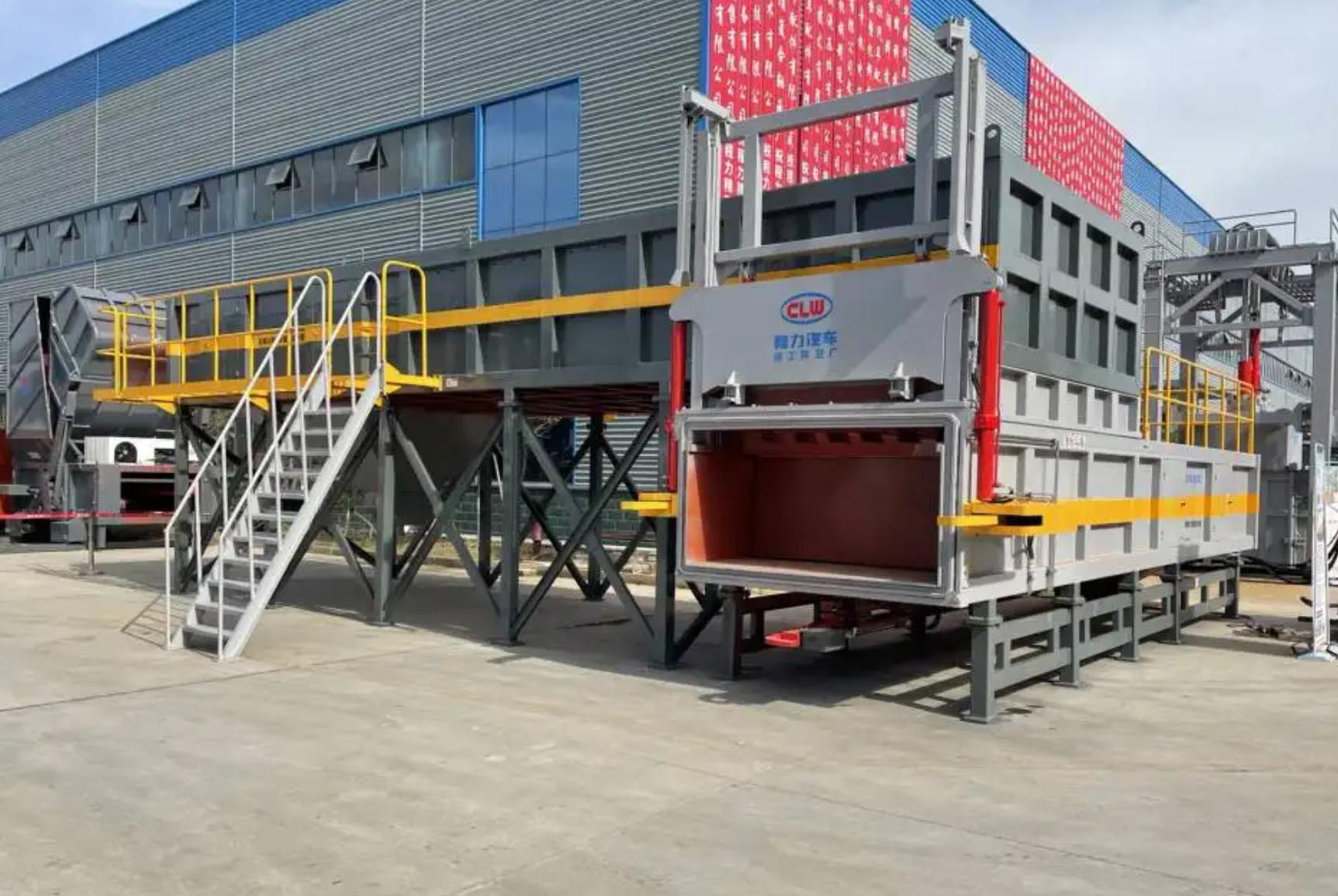 分体水平压缩垃圾中转站（18方）