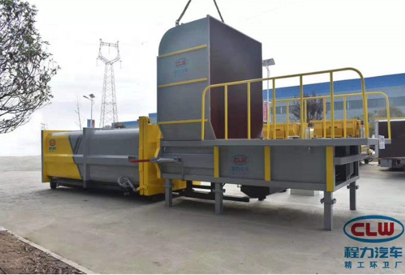 分体水平压缩垃圾中转站（18方）