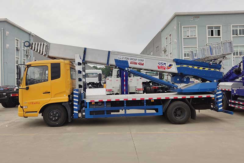 东风天锦45米云梯车